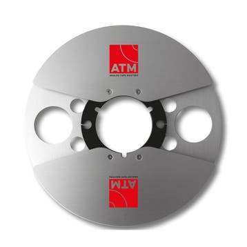 ATM Bandrecorder Spoel 26,5cm | Aluminium Zilver, Verzenden