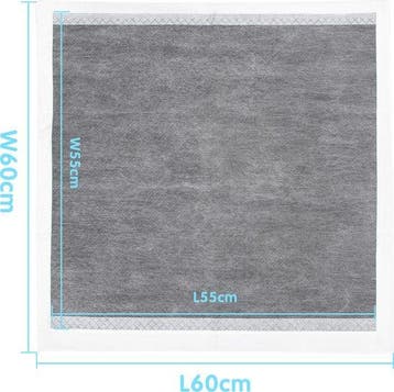 Puppy Training Pads - 60x60 cm - 50 stuks - Nobleza, Verzenden, Zo goed als nieuw
