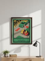 Tibor Gönczi Gebhardt, - Work safety original silkscreen