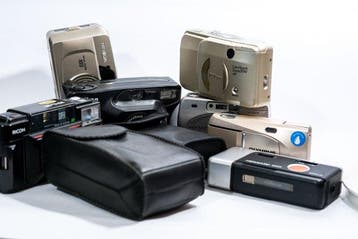 Agfa, Nikon, Olympus, Minolta, Ricoh 9 Câmaras de filme, Nieuw