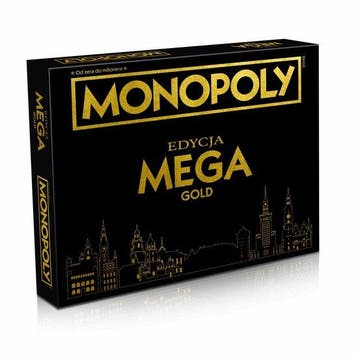 Monopoly Mega Gold (Bordspellen & Puzzels, Binnenspeelgoed), Verzenden, Nieuw