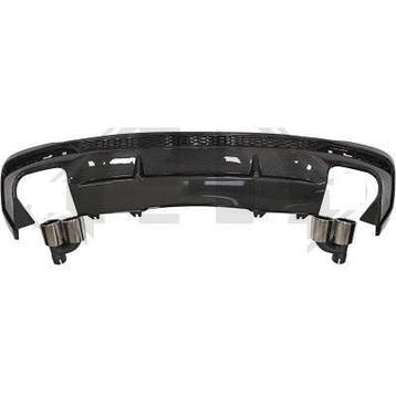 Achterbumper Diffusor Audi A4 B9 19- S4 Look S-Line Carbon, Ophalen of Verzenden, Nieuw
