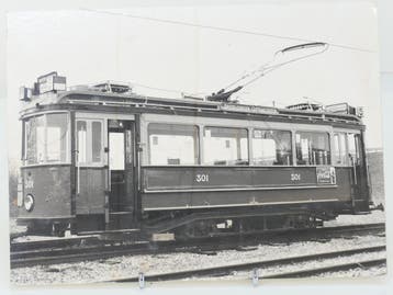 Foto Plaat 39x 28cm GVB 300 E.M.A. te Jollenpad (e 1:1), Ophalen of Verzenden, Gebruikt, Overige typen