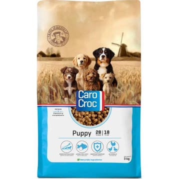 Carocroc 28 / 18 Puppy 3 kg (Hondenvoer), Dieren en Toebehoren, Verzenden, Hond