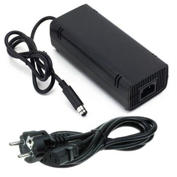 Microsoft Xbox 360 New Slim Adapter / Stroomkabel, Verzenden, Zo goed als nieuw