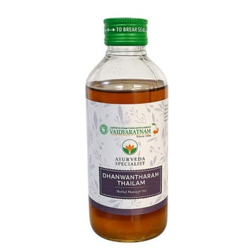 Dhanwantharam Thailam (Olie) 200 ml - Vaidyaratnam, Ophalen of Verzenden, Nieuw