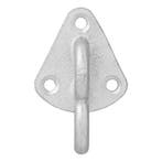 ProPlus Touwhaak met oog - Metaal - 70 x 45 mm - Opschroe..., Ophalen of Verzenden, Nieuw