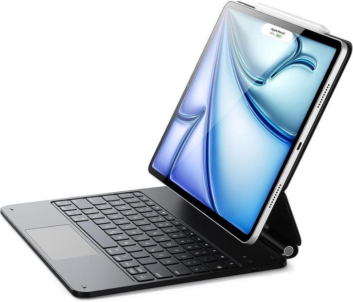 ESR iPad Pro 12.9 Keyboard Case | Tweedekansje | OP=OP, Computers en Software, Tablet-hoezen, 13 inch of meer, Zo goed als nieuw