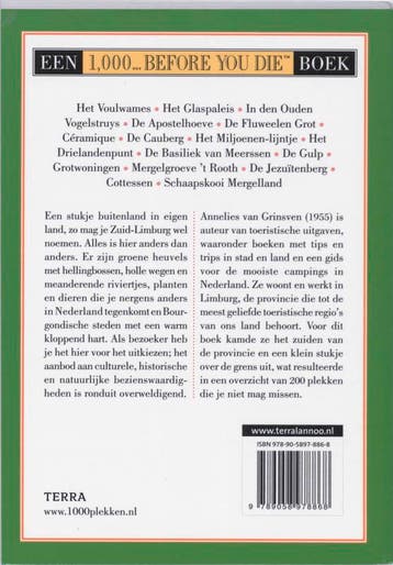 200 plekken die je echt gezien moet hebben - Zuid-Limburg en, Verzenden, Gelezen, A. van Grinsven
