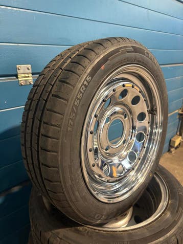 Volkswagen Ruska Super Buggy 15 inch zomer breedset, Ophalen, Gebruikt, 15 inch, 175 mm