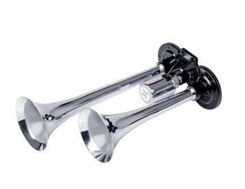 Dubbele claxon - 2 tonen - 12/24V - 118dB, Ophalen of Verzenden, Nieuw