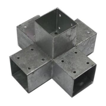 Pergola Hoekverbinding Verzinkt voor 9 x 9 cm palen, Verzenden, Nieuw