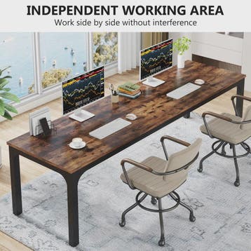 Tribesigns Extra Groot Bureau 200x70cm - Robuust Werkbureau, Verzenden, Nieuw