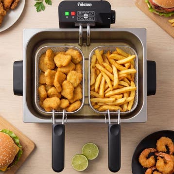 Tristar friteuse XL - Type: PD-4912 | 3000 watt | 5 liter, Witgoed en Apparatuur, Frituurpannen, Verzenden, Nieuw
