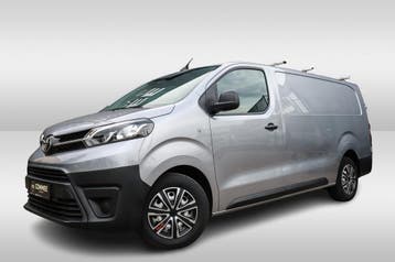 Toyota ProAce 2.0 144PK LONG COMFORT, Stof, Gebruikt, Zwart, Dealer onderhouden