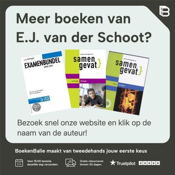 Vwo Samengevat Biologie - E.J. van der Schoot 9789066369238, Boeken, Schoolboeken, Verzenden, Gelezen, E.J. van der Schoot