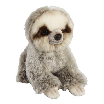 Pluche luiaard knuffel - 18 cm - dierenknuffel - cadeau, Verzenden, Nieuw