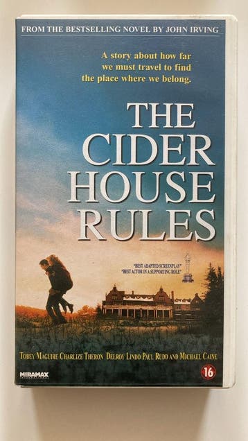 THE CIDER HOUSE RULES (VHS), Verzenden, Gebruikt