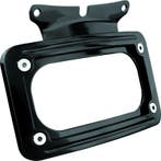 Kuryakyn Curved License Plate Mount Black, Ophalen of Verzenden
