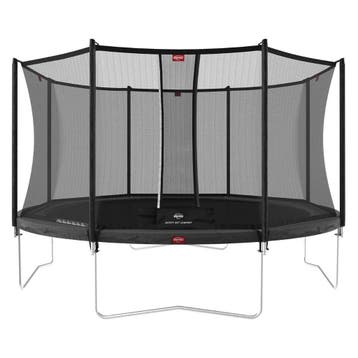 Berg Favorit Trampoline 430 met comfort veiligheidsnet, Ophalen of Verzenden, Nieuw