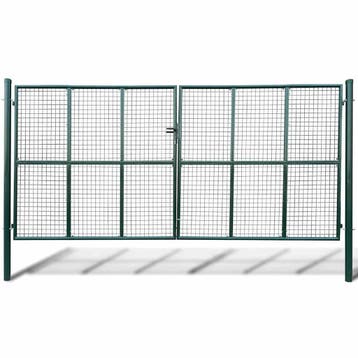 vidaXL Tuinhek van gaas 400x175 cm, Verzenden, Nieuw