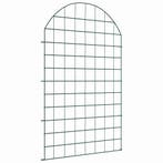 vidaXL Vijverhekken Set 8 pcs Groen 50 x 80 cm Staal, Verzenden, Nieuw, IJzer