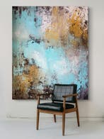 Laura Capellini - Blue mind #82 (XL) Acrylic on canvas -