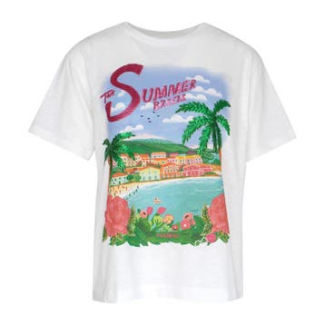 Frogbox • wit t-shirt summer breeze • 36, Princess goes Hollywood, Verzenden, Wit, Nieuw