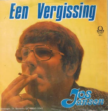 vinyl single 7 inch - Jos Jansen - Een Vergissing, Verzenden, Zo goed als nieuw, 7 inch, Pop