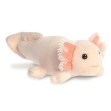 Axolotl knuffel - roze pluche - 20 cm - waterdier, Verzenden, Nieuw