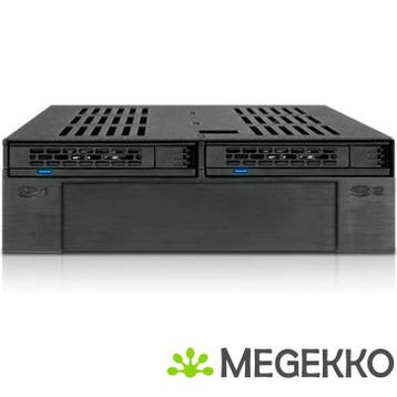 Icy Dock MB322SP-B 2x2,5  SATA mobile rack+3,5  SATA voor, Computers en Software, Harde schijven, Verzenden, Nieuw, ICY BOX