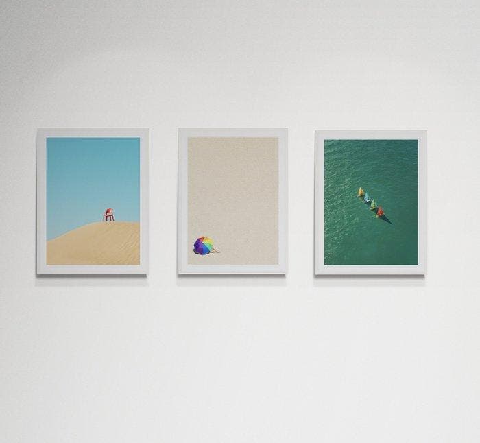 Marcus Cederberg - 3 x Summer feeling, Antiek en Kunst, Kunst | Designobjecten