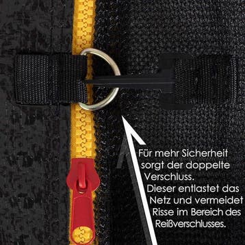 KESSER® Trampoline veiligheidsnet - 305cm - uv-bestendig - Z, Verzenden, Zo goed als nieuw