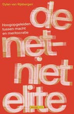 9789462499355 De net-niet elite Dylan van Rijsbergen, Verzenden, Nieuw, Dylan van Rijsbergen
