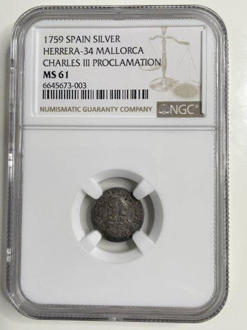 Spanje. Carlos III. Historical Medal Medalla de