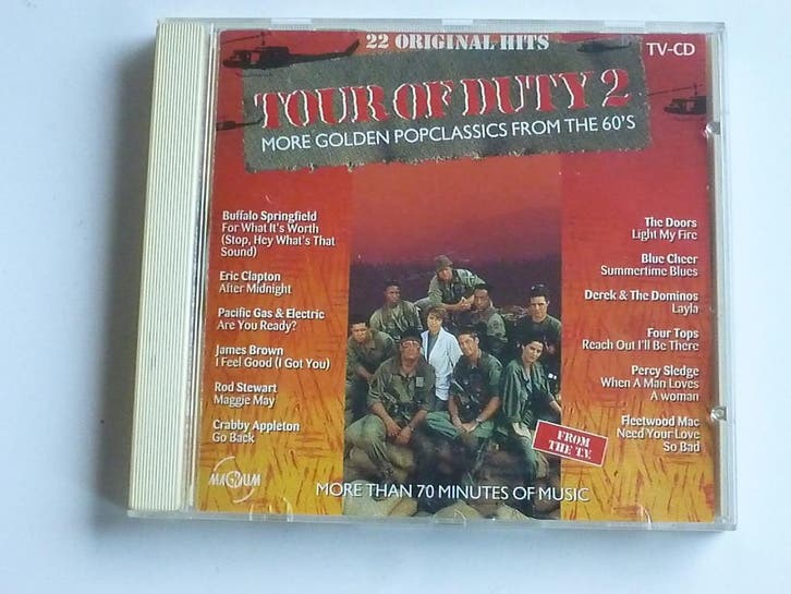 Tour of Duty 2, Cd's en Dvd's, Cd's | Verzamelalbums, Zo goed als nieuw, Ophalen of Verzenden