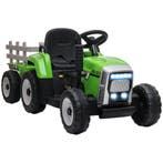 TRUUSK Elektrische Tractor Met Aanhanger - Kinderen Elektris, Verzenden, Nieuw