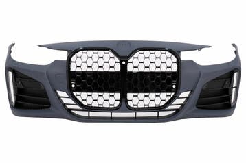 Voorbumper passend voor BMW 3 Serie F30 F31 Look G20 Zwart, Ophalen of Verzenden, Nieuw