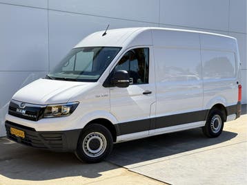 MAN TGE 3.140 2.0 TDI, Automaat, Stof, Gebruikt, Zwart