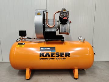 Compressor | Kaeser | EPC 630-250 | 3kW | zuigercompressor I, Zakelijke goederen, Machines en Bouw | Pompen en Compressoren