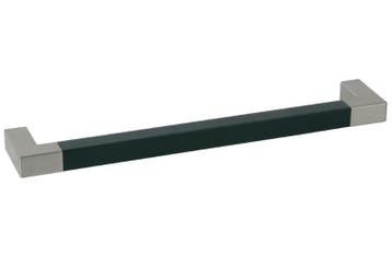 Greep SQUARE nikkel/zwart 192 mm, Verzenden, Nieuw