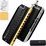 Mondharmonica C-Toets | Fosforbrons | Retourdeal 46% Korting, Muziek en Instrumenten, Accordeons, Met riemen, Overige formaten