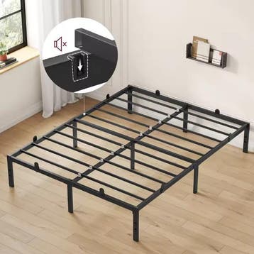 Metalen Bedframe met Onderbed Opslag en Eenvoudig Design, Huis en Inrichting, Verzenden, Nieuw