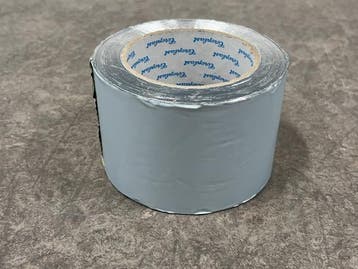 Veiling - 6x Coroplast aluminium tape - folie (75mm × 50m), Nieuw