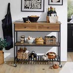 Industriële Keukentrolley met Lades en Planken – 93 cm, Verzenden, Nieuw