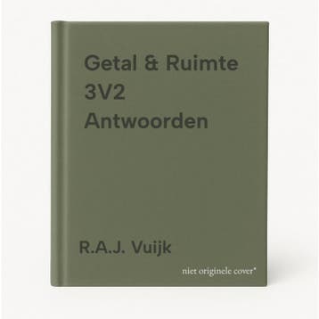 Getal & Ruimte 3V2 Antwoorden - R.A.J. Vuijk 9789011037861, Verzenden, Gelezen, R.A.J. Vuijk