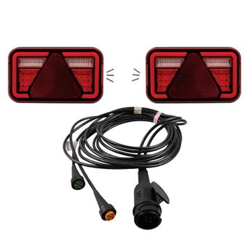 LED Verlichtingsset Aanhanger Aspöck Multiled IV, 1,5m | 13-, Ophalen of Verzenden, Nieuw