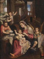 Italiaanse school (XVII) - Natividad