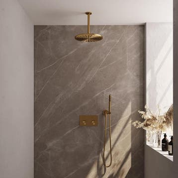 Brauer Gold Carving Thermostatische Regendoucheset Inbouw -, Ophalen of Verzenden, Nieuw