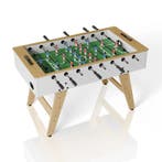 Tafelvoetbaltafel / Voetbaltafel - Incl. Accessoires - Wit, Verzenden, Nieuw